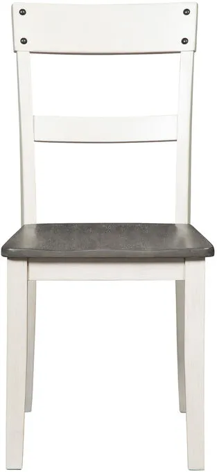 Nelling White Side Chair
