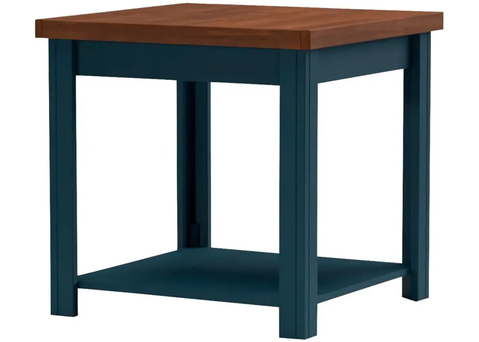 | Nantucket End Table | Blue Denim