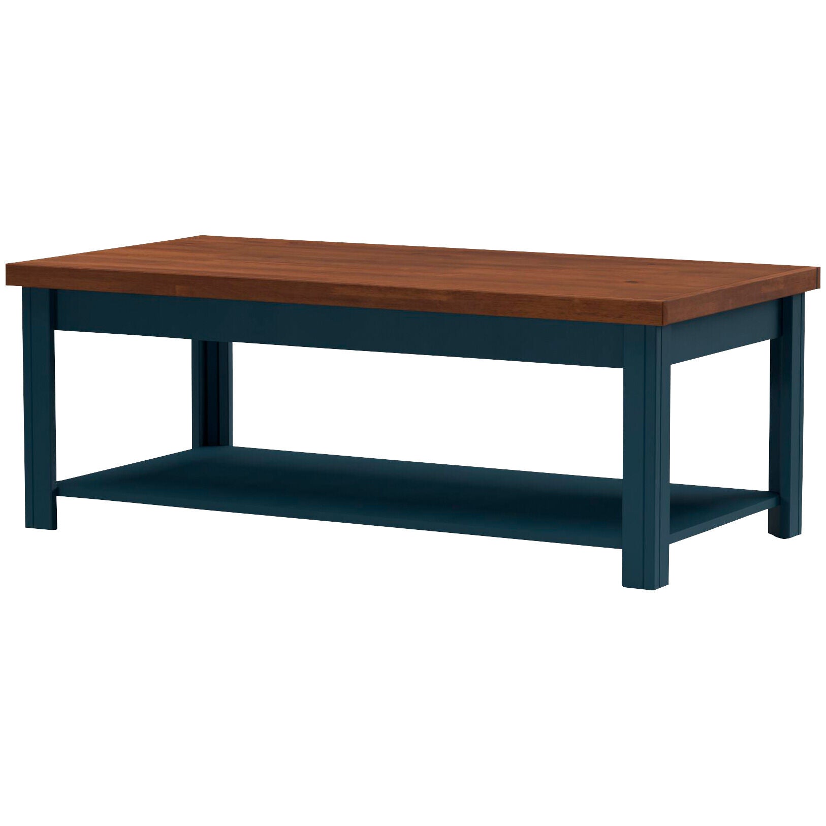 Legends Furniture | Nantucket Coffee Table | Blue Denim