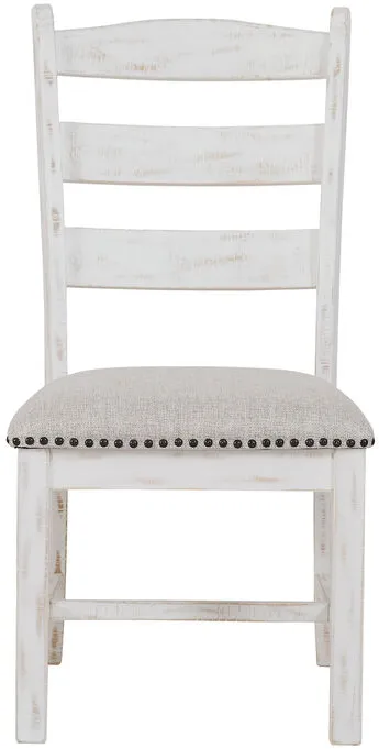 Valebeck White Side Chair