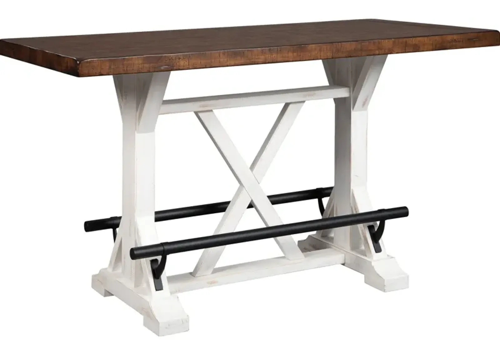 Ashley Furniture | Valebeck Counter Table | White