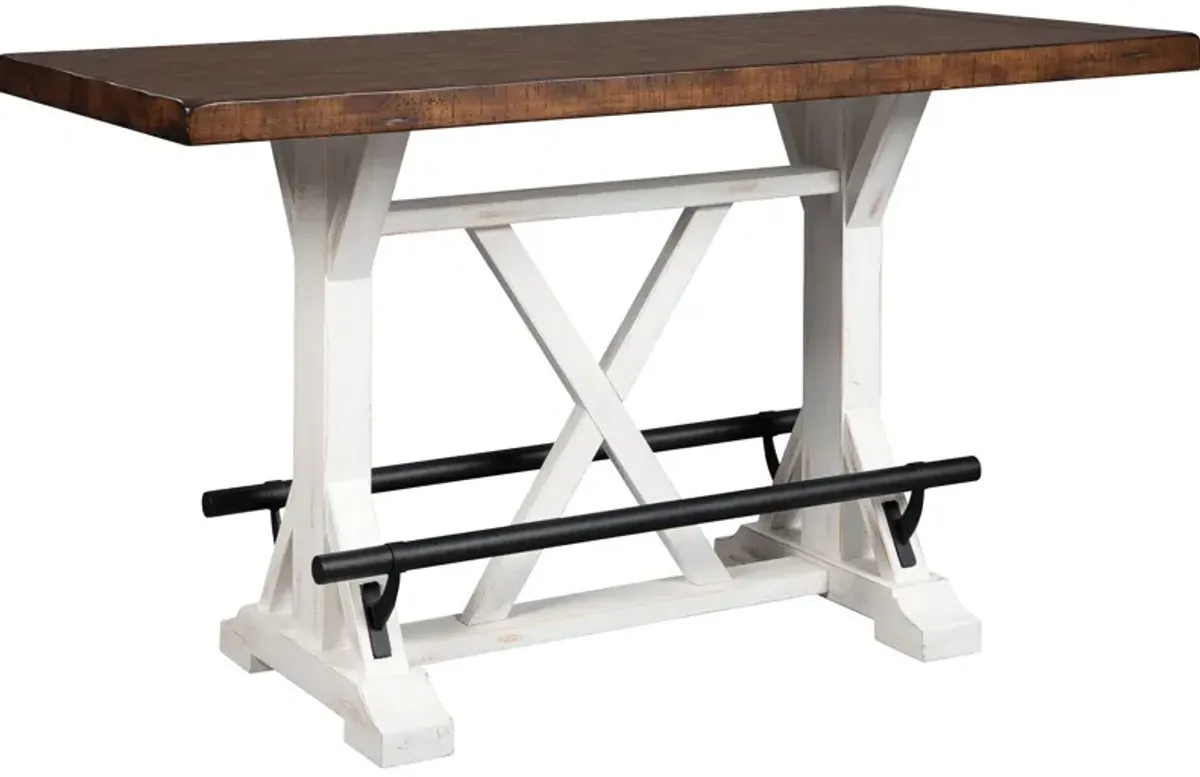 Ashley Furniture | Valebeck Counter Table | White