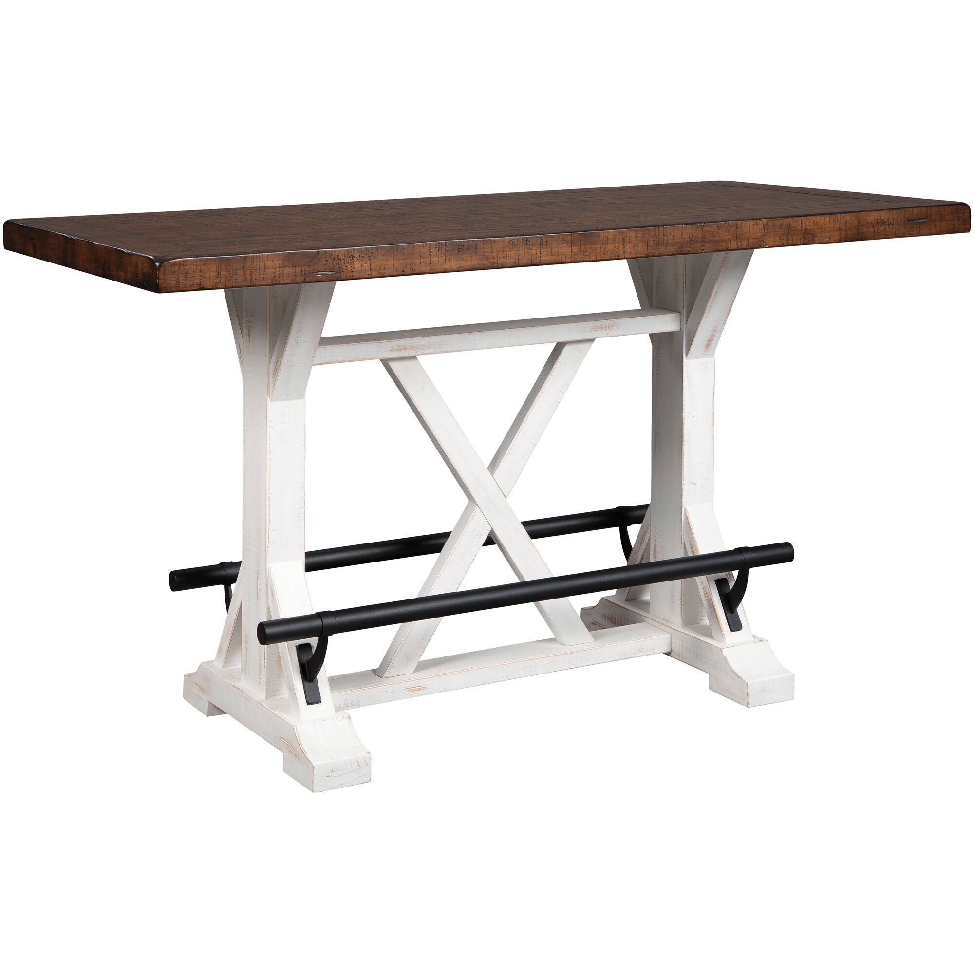 Ashley Furniture | Valebeck Counter Table | White