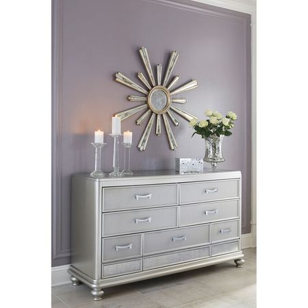 Coralayne Silver Dresser