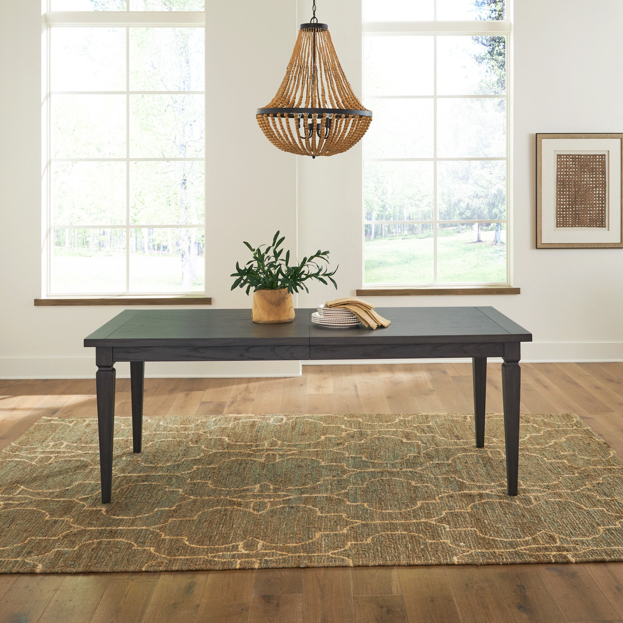 Liberty Furniture | Caruso Heights Dining Table | Blackstone