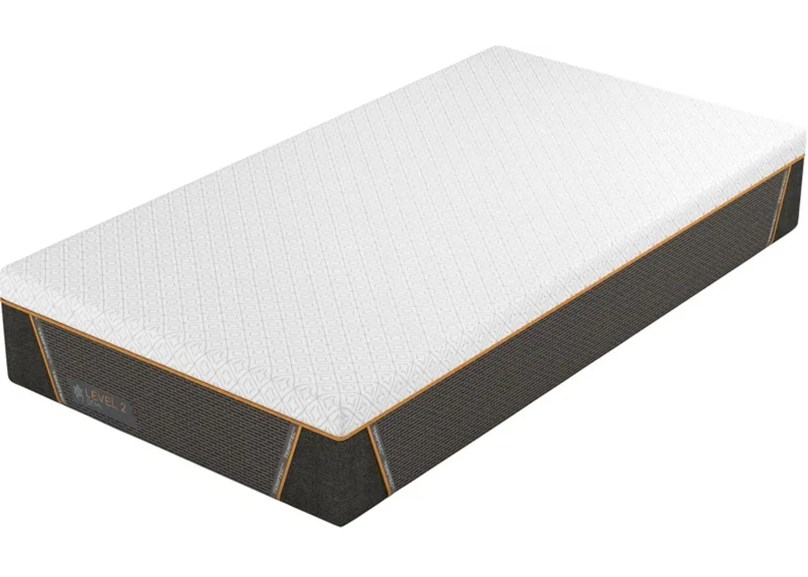 | Twin XL Copper Hybrid 12" Mattress | Gray