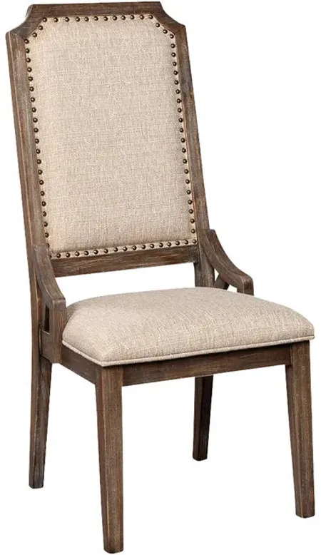 Wyndahl Rustic Brown Side Chair