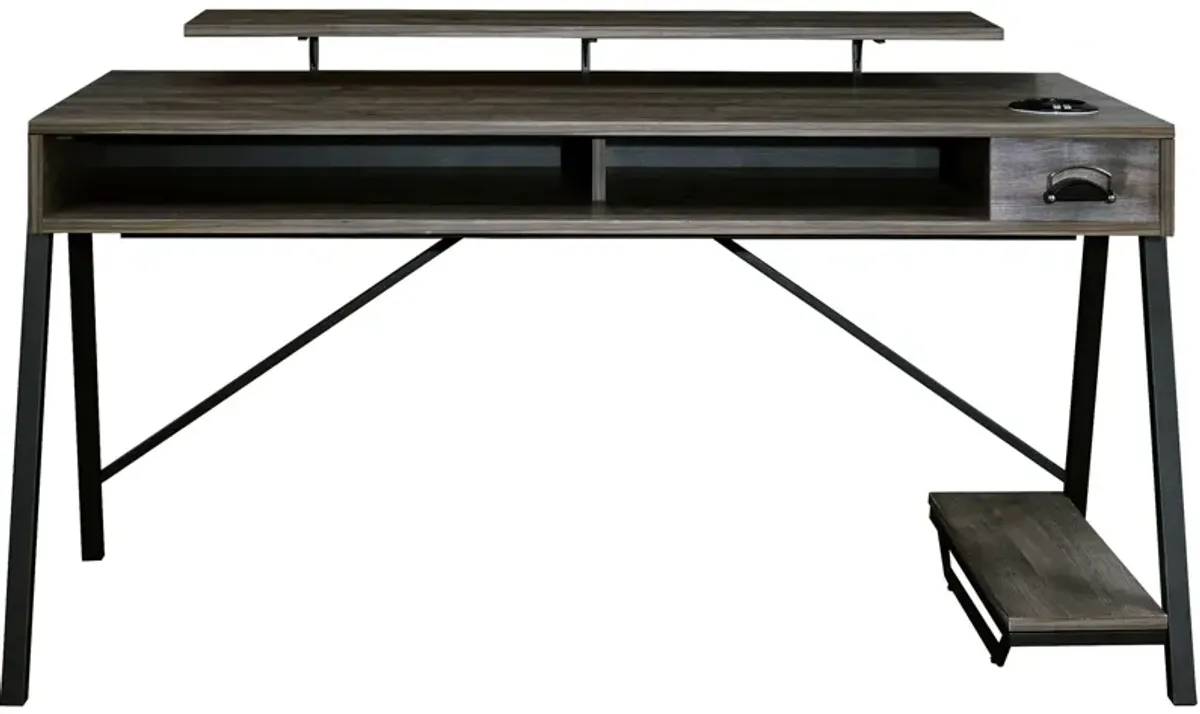 Barolli Monitor Shelf Gaming Desk