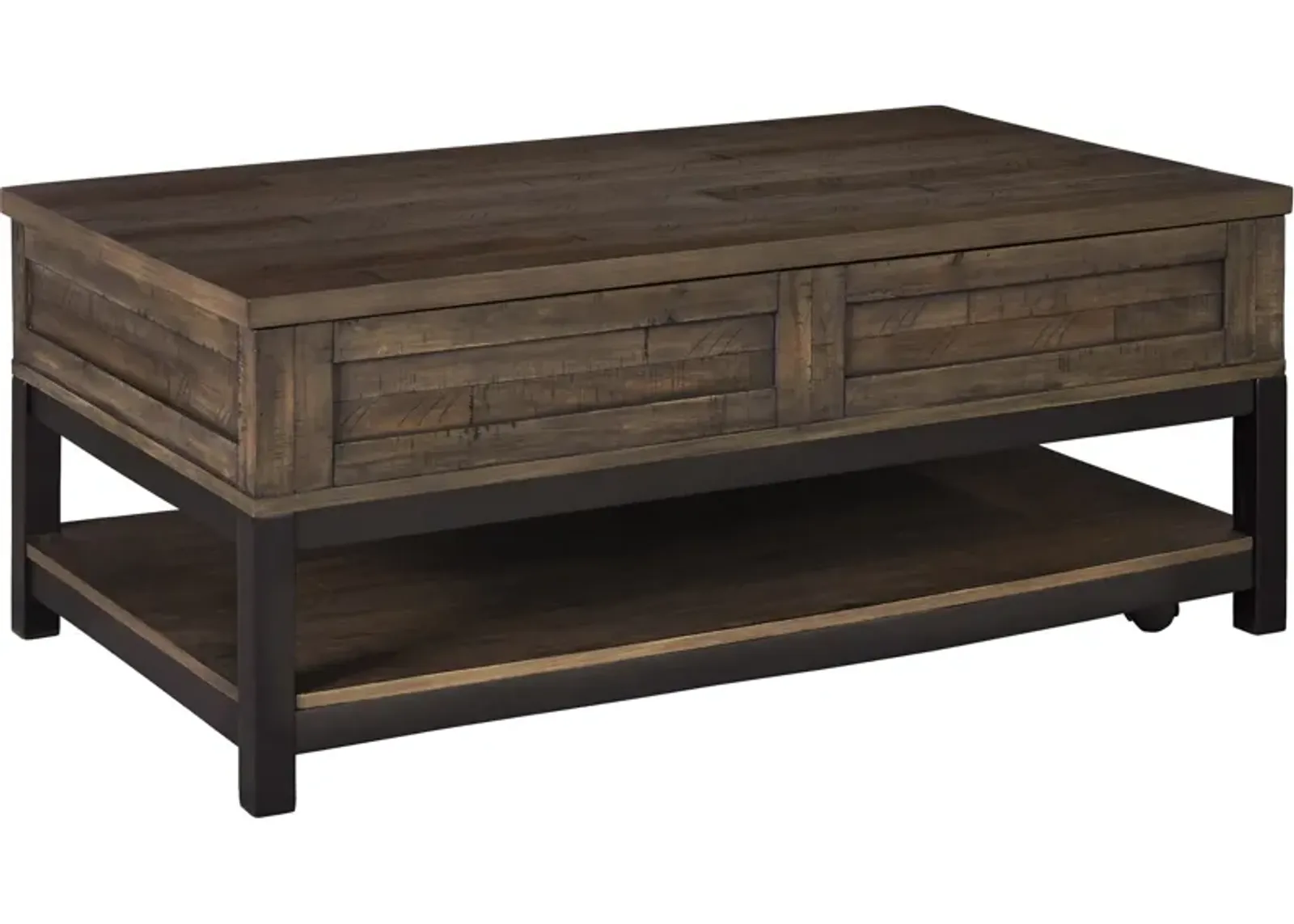 Ashley Furniture | Johurst Lift Top Coffee Table | Brown