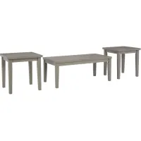 Loratti Gray Set of 3 Tables