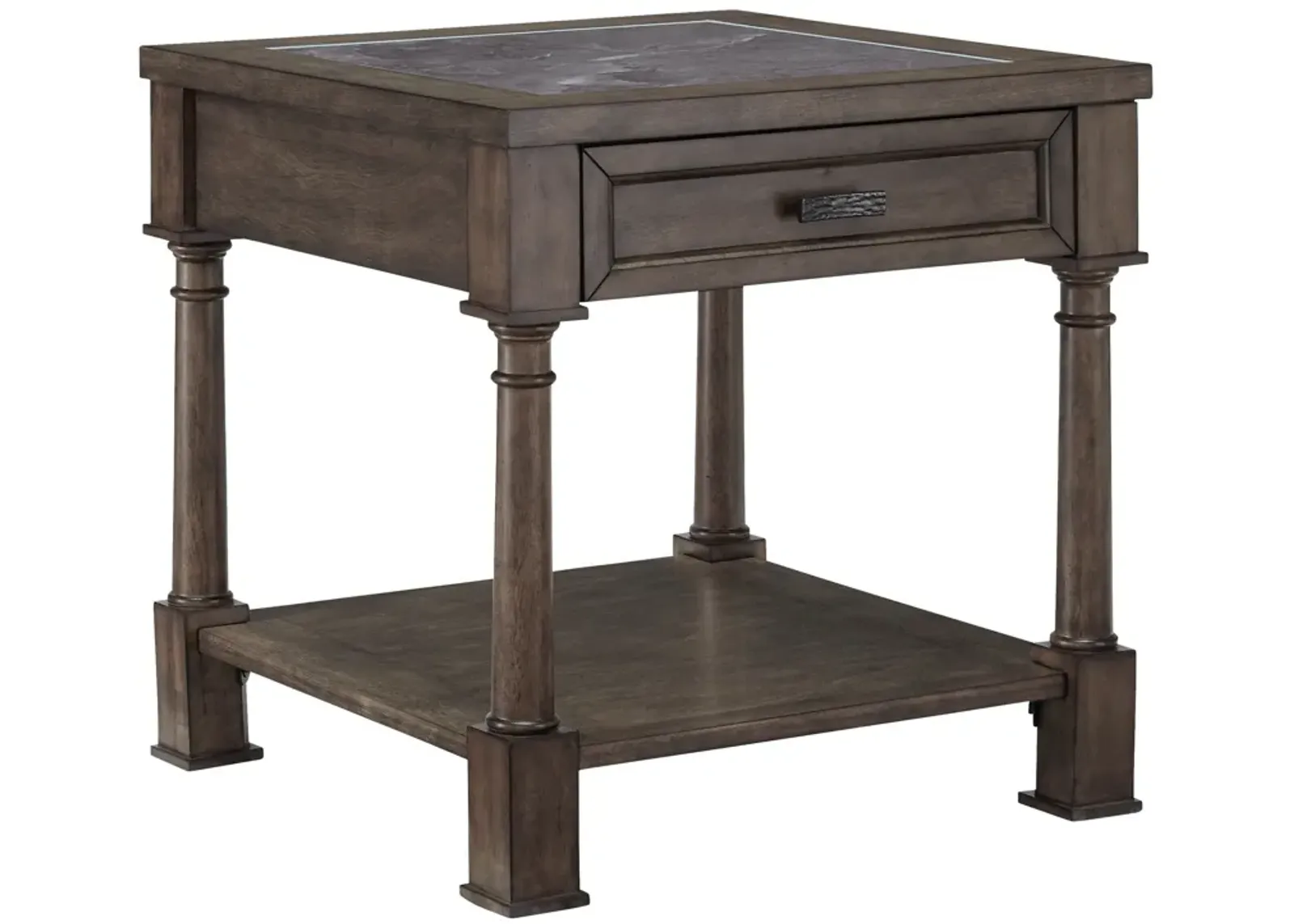 | Riverdale End Table | Flannel