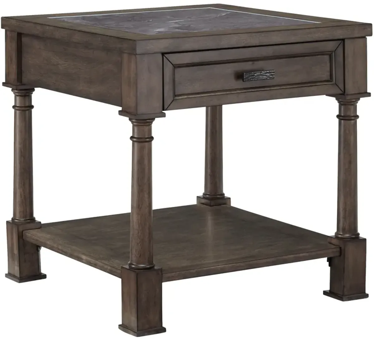 | Riverdale End Table | Flannel