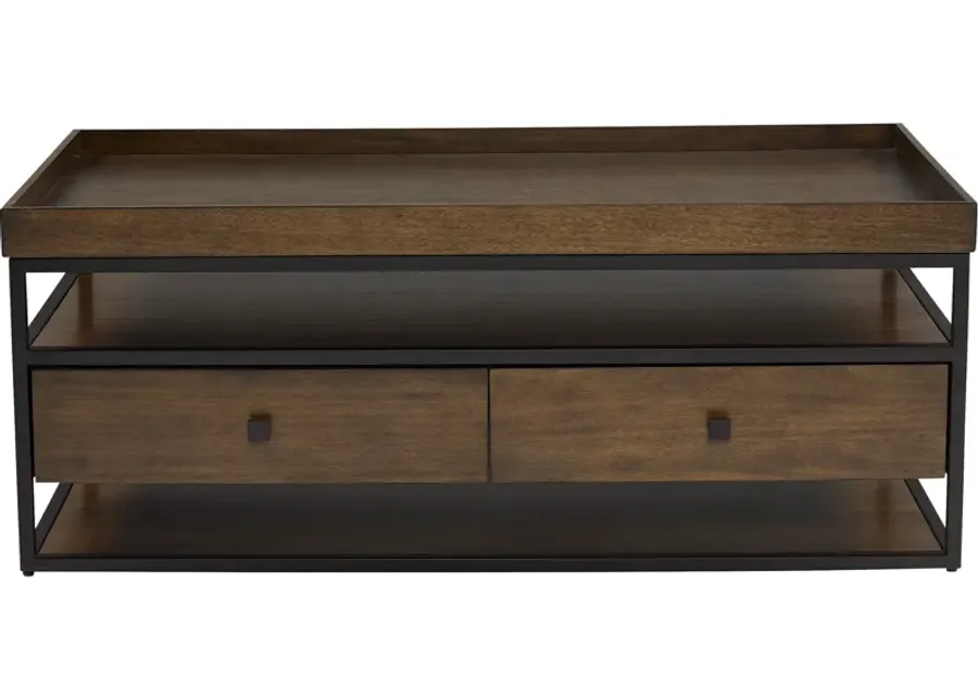 Progressive Furniture | Park City Coffee Table | Cinnamon