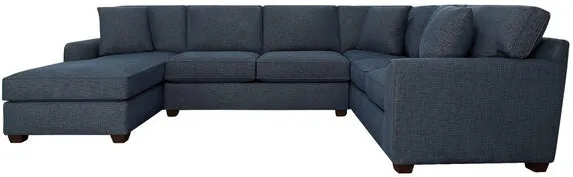Connections Ocean Flare 3 Piece Left Arm Facing Chaise Sectional Sofa