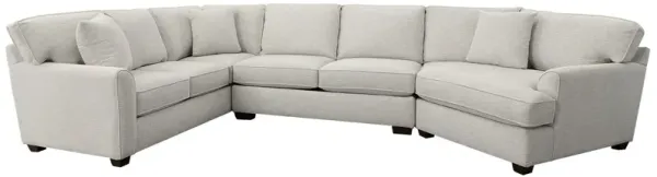 Style Line Connections Flare 3 Piece Right Cuddler Sectional