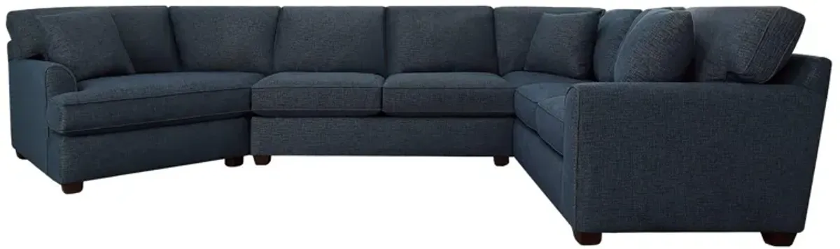 Connections Flare 3 Piece Left Cuddler Sectional