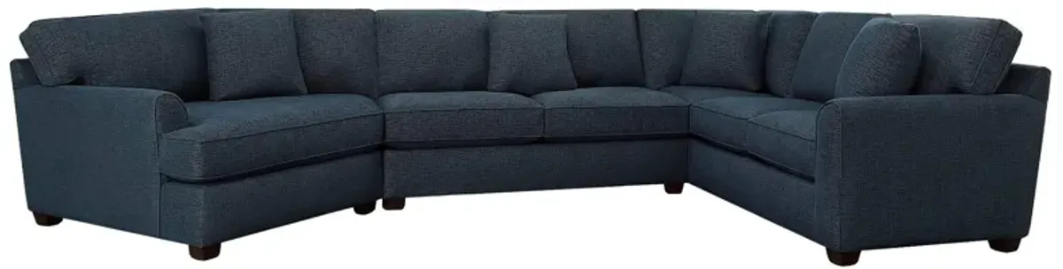 Connections Flare 3 Piece Left Cuddler Sectional