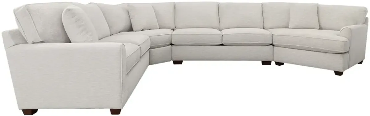 Connections Flare 4 Piece Right Cuddler Wedge Sectional