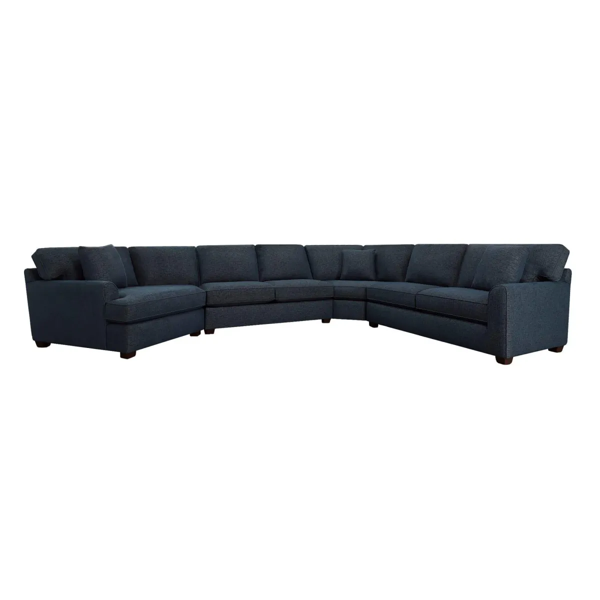 Connections Flare 4 Piece Left Cuddler Wedge Sectional