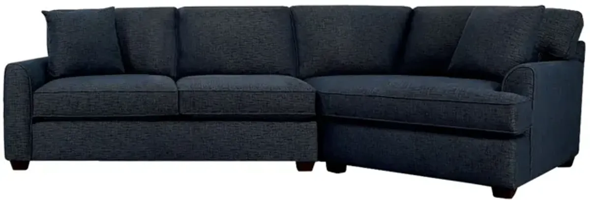Style Line Connections Flare Right Cuddler Sofa