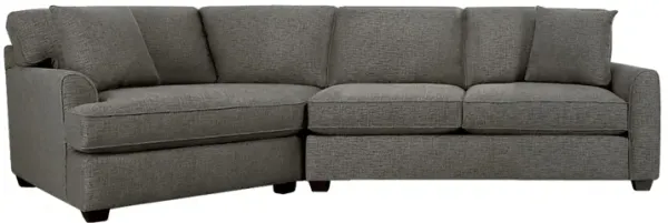 Style Line Connections Flare Left Cuddler Sofa