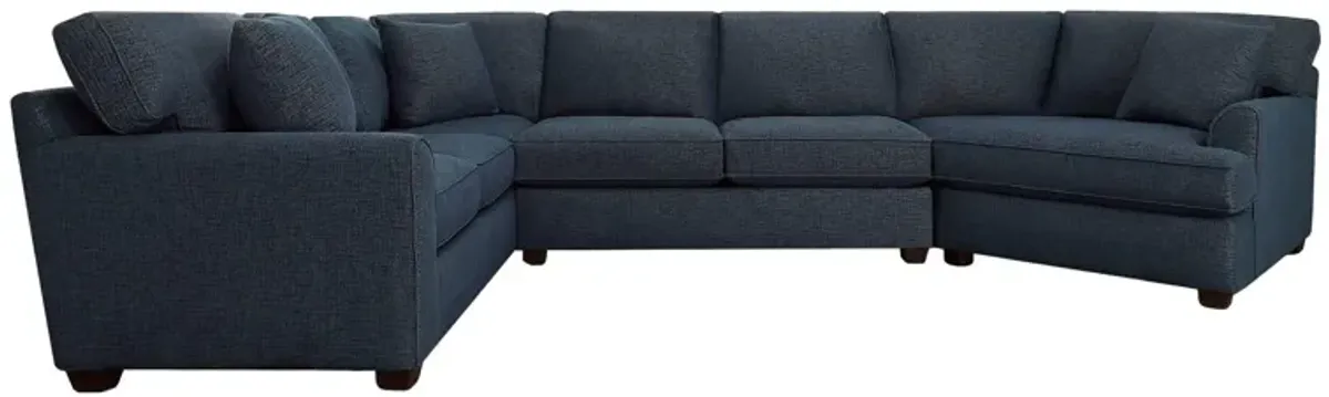 Connections Flare 3 Piece Right Cuddler Sectional