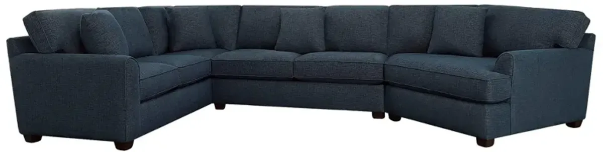 Connections Flare 3 Piece Right Cuddler Sectional