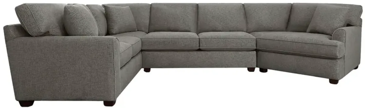 Connections Flare 3 Piece Right Cuddler Sectional