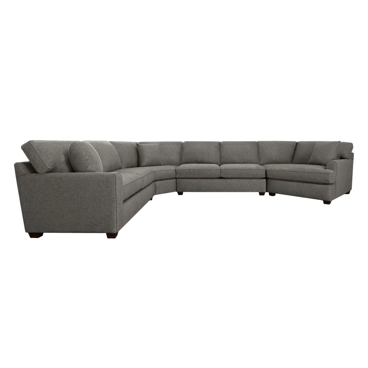 Connections Flare 4 Piece Right Cuddler Wedge Sectional