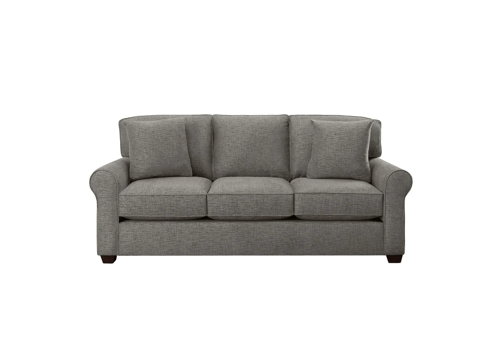 | Connections Roll Sofa Sectional | Gunmetal