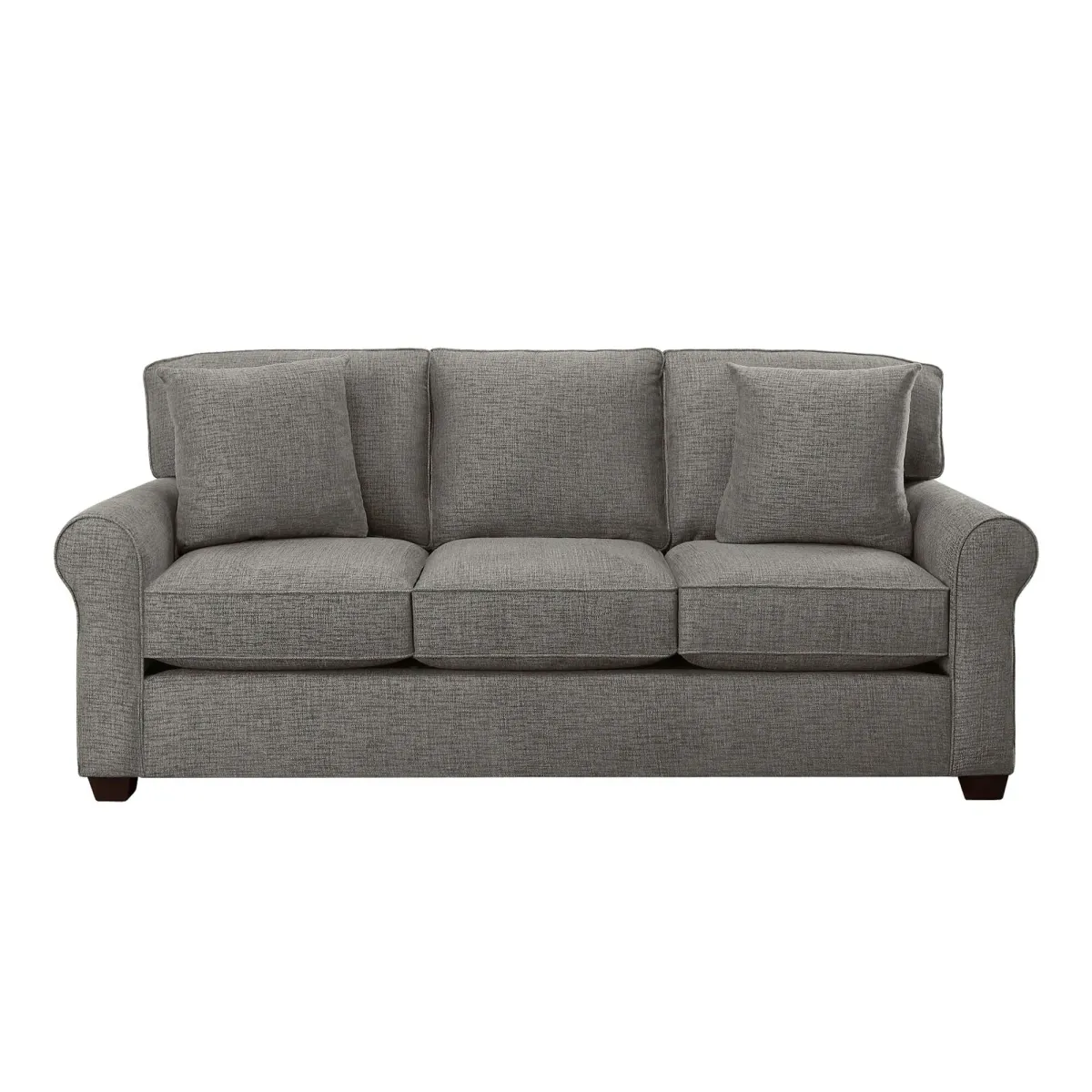 | Connections Roll Sofa Sectional | Gunmetal