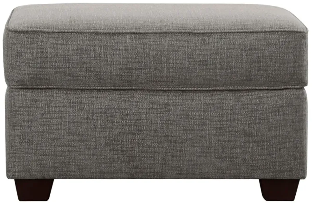 | Connections Roll Ottoman | Gunmetal