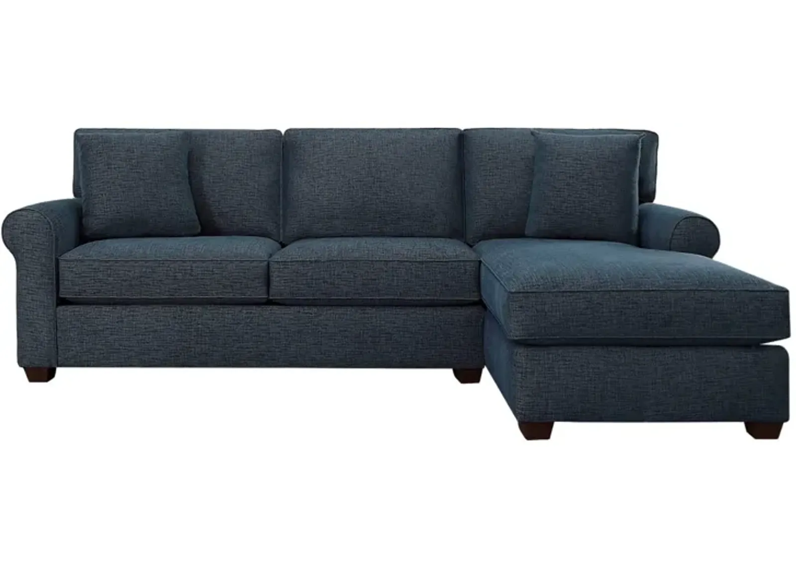 | Connections Roll Right Chaise Sofa Sectional | Ocean