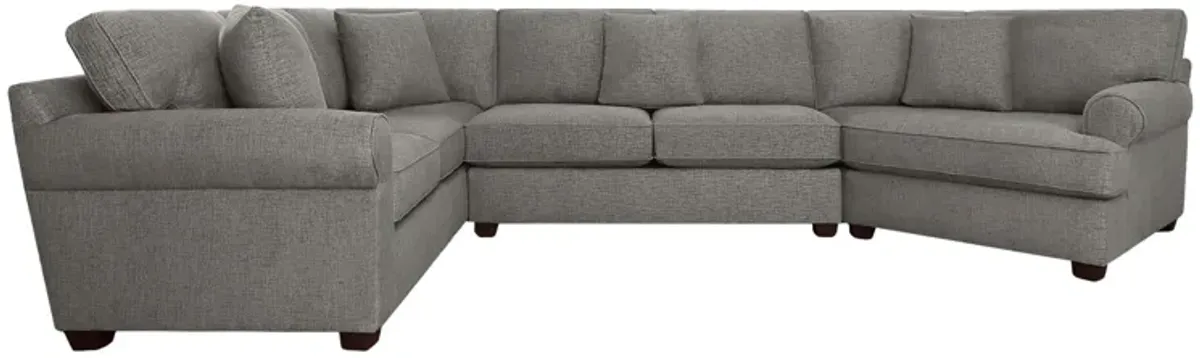 Connections Roll 3 Piece Right Cuddler Sectional