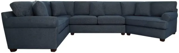 Style Line Connections Roll 3 Piece Right Cuddler Sectional