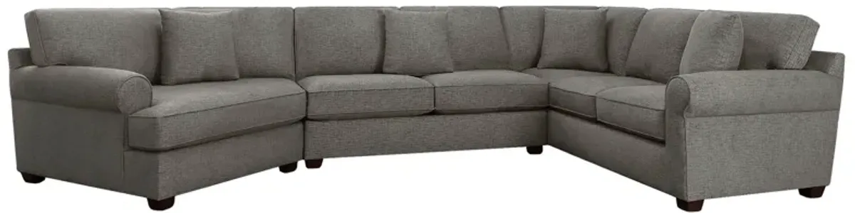 Connections Roll 3 Piece Left Cuddler Sectional