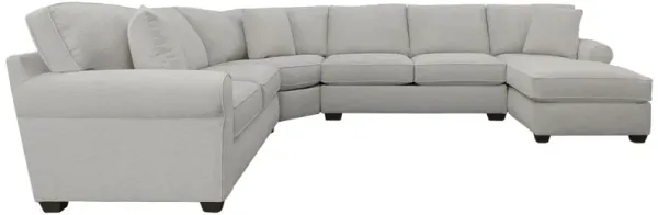 Style Line Connections Roll 4 Piece Right Chaise Wedge Sectional