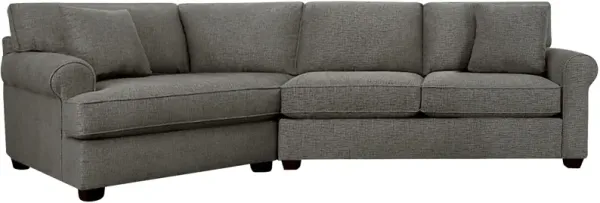 Style Line Connections Roll Left Cuddler Sofa