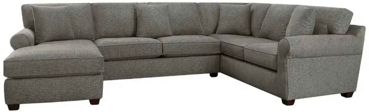 Connections Roll 3 Piece Left Chaise Sectional