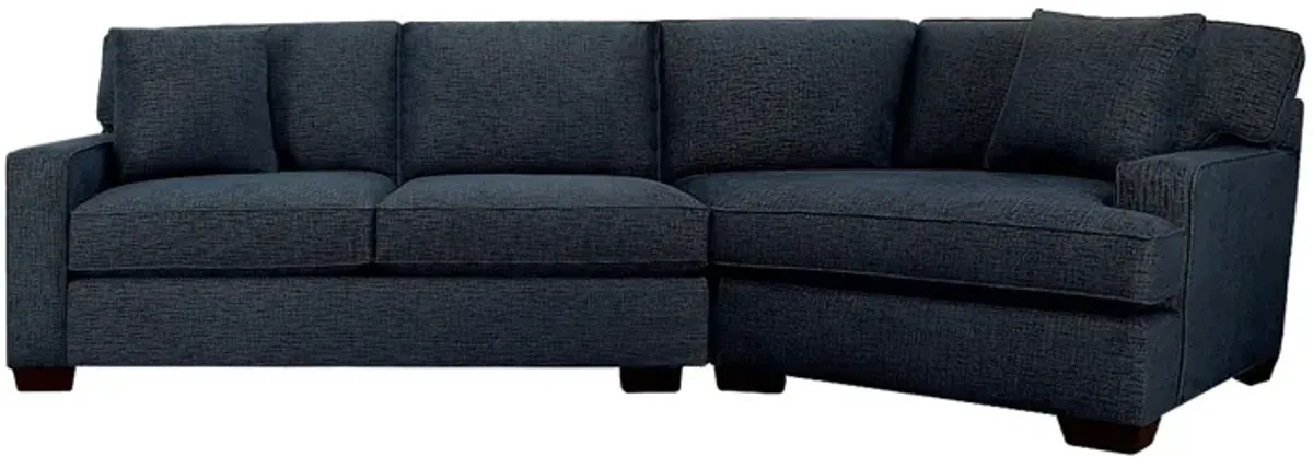 Connections Track Right Cuddler Sofa