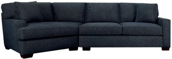 Style Line Connections Track Left Cuddler Sofa