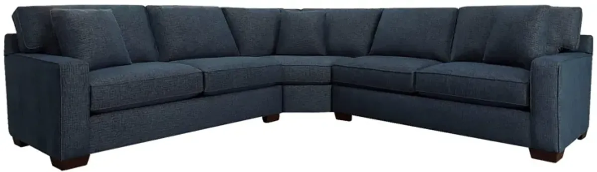 Style Line Connections Track 3 Piece Love Sectional