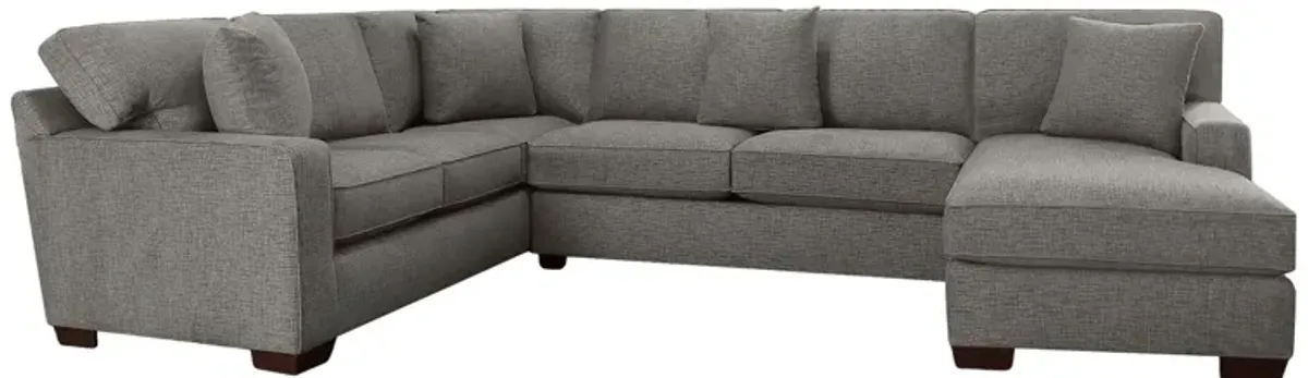 Connections Track 3 Piece Right Chaise Sectional