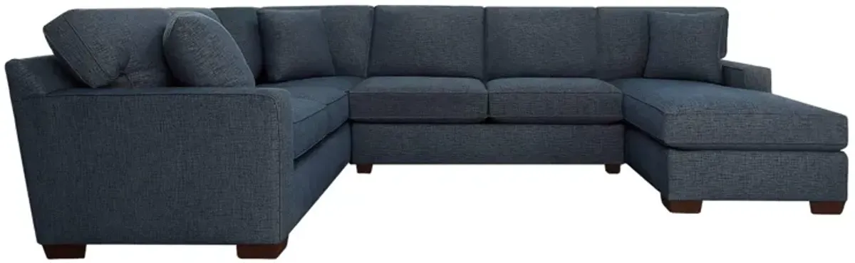 Connections Track 3 Piece Right Chaise Sectional