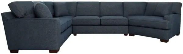Style Line Connections Track 3 Piece Right Cuddler Sectional
