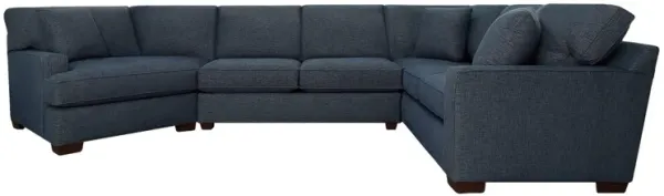 Style Line Connections Track 3 Piece Left Cuddler Sectional