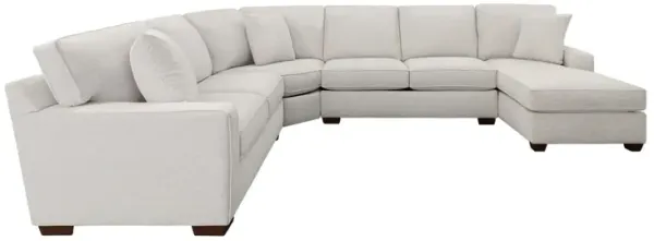 Style Line Connections Track 4 Piece Right Chaise Wedge Sectional