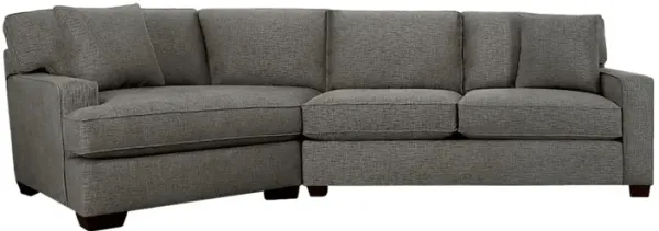 Style Line Connections Track Left Cuddler Sofa