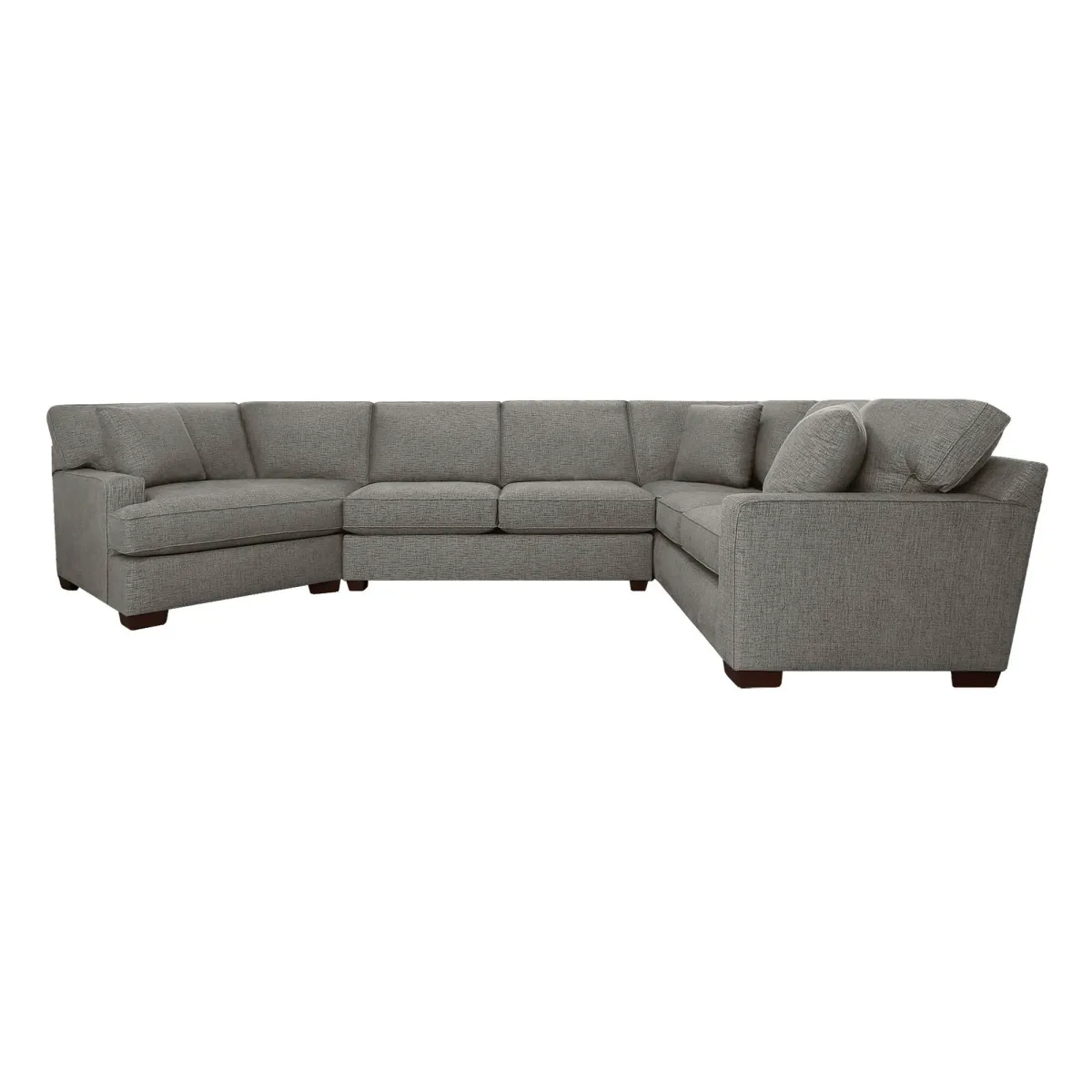 Connections Track 3 Piece Left Cuddler Sectional