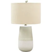Shavon Beige Table Lamp
